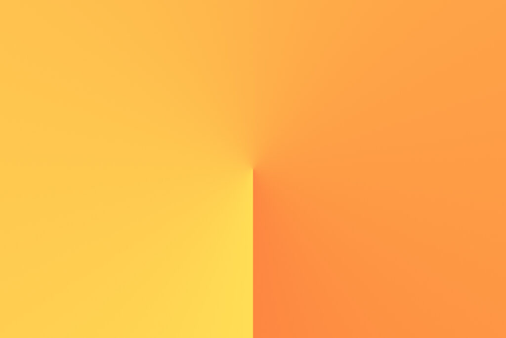 Keyvisual Farbverlauf gelb-orange